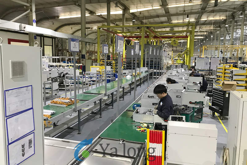 Energy storage drawer cabinet assembly line