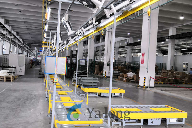Automobile charging pile assembly line