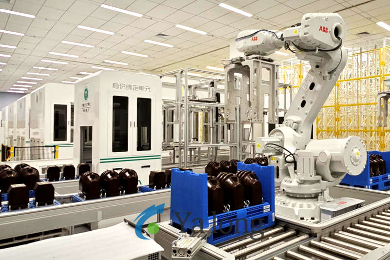 Current transformer assembly line